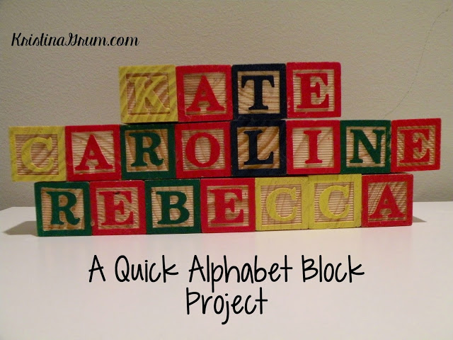 alphabet blocks target