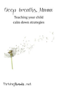 Sometimes emotions are too big for our children to be able to process. It's important we teach them to manage them and that starts with teaching them these 3 ways to calm themselves down.