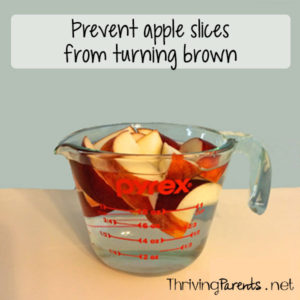 Prevent apple slices from turning brown with this simple trick that won't leave them tasting like lemons!