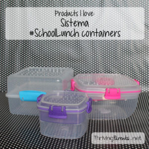 I've searched high and low and these are hands down the best school lunch containers we've found. Plus, they fit in any size lunch box.