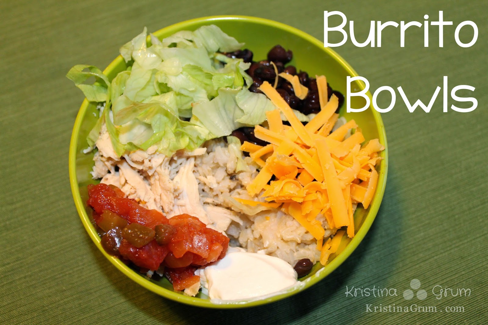 Recipe Burrito Bowls Thriving Parents