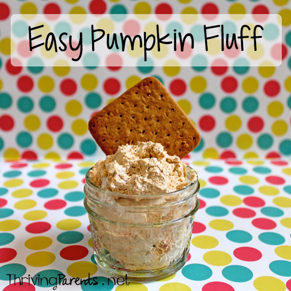 This soft and light pumpkin fluff is so easy to make and is a great dessert or sweet snack.