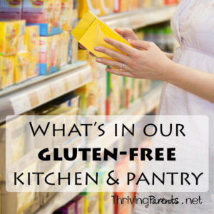 Becoming gluten free was a challenge for our pantry and refrigerator. Here is a list of gluten free items we ALWAYS have in our house.