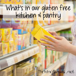 Becoming gluten free was a challenge for our pantry and refrigerator. Here is a list of gluten free items we ALWAYS have in our house.