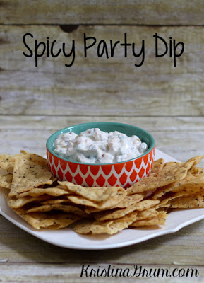 This healthy and super easy dip is a big hit with adults and kids.