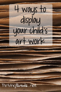 Is the thought of storing your kids' artwork stressful? If you don't know where to start, here are 4 great ways.