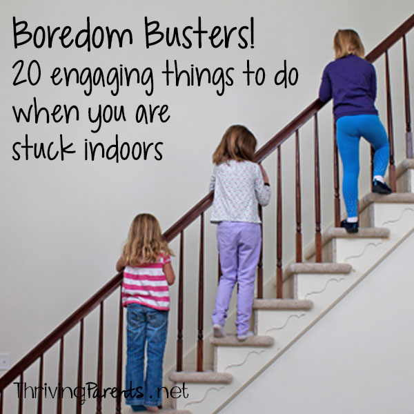 Are you in need of boredom busters? Here are 20 engaging things to do when you are stuck in the house.