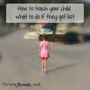 No one wants to think about losing their child in a crowded place but it can easily happen. Here's how to teach your child what to do if they get lost.