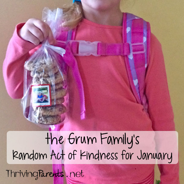 Our family has completed January's Random Acts of Kindness! What can you do for someone this month?