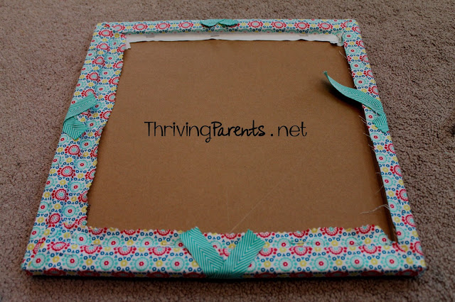 I never knew making your own Fabric Covered Cork Board was so easy and cheap!