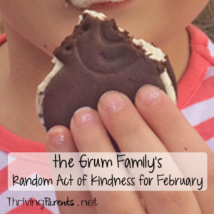 Our family has completed February's Random Acts of Kindness! What can you do for someone this month?