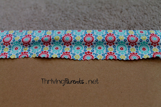 I never knew making your own Fabric Covered Cork Board was so easy and cheap!
