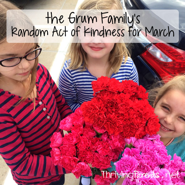Our family has completed March's Random Acts of Kindness! What can you do for someone this month?