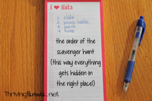 A summer scavenger hunt is the perfect way to welcome summer for your kids! Here's how you can decide what you need and how to set it up.