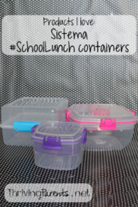 I've searched high and low and these are hands down the best school lunch containers we've found. Plus, they fit in any size lunch box.