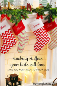 Here's a list of stocking stuffers your kids (and you!) will love. Don't buy one more thing you'll want to throw out by December 27th. 