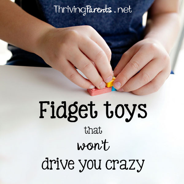 Fidgets are great for kids who need help focusing, calming, or keeping their hands busy. Fidget spinners are everywhere but can be distracting to others. Here's a list of fidgets that are quiet and don't distract others.